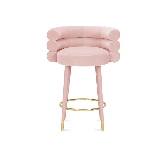 Marshmallow Counter Stool